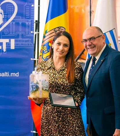 DRÄXLMAIER Moldawien erhält Dankesurkunde der Stadt Bălți