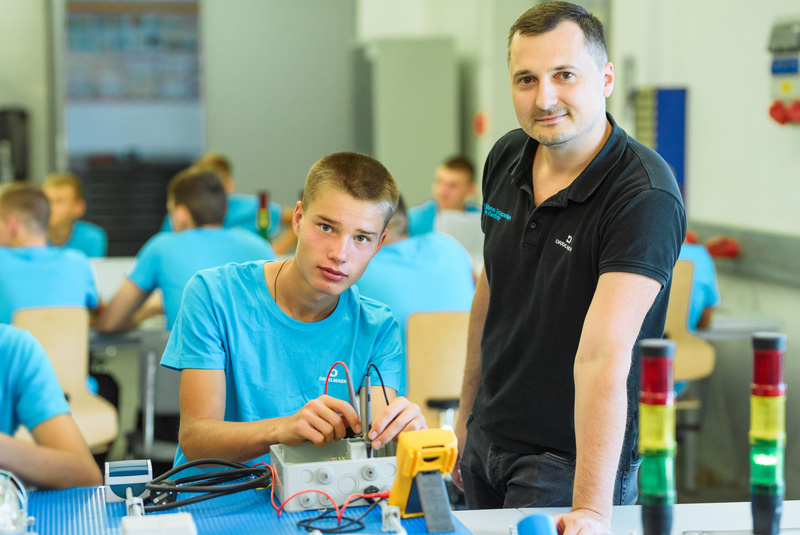 "I am very proud of our apprentices", says Vladimir.