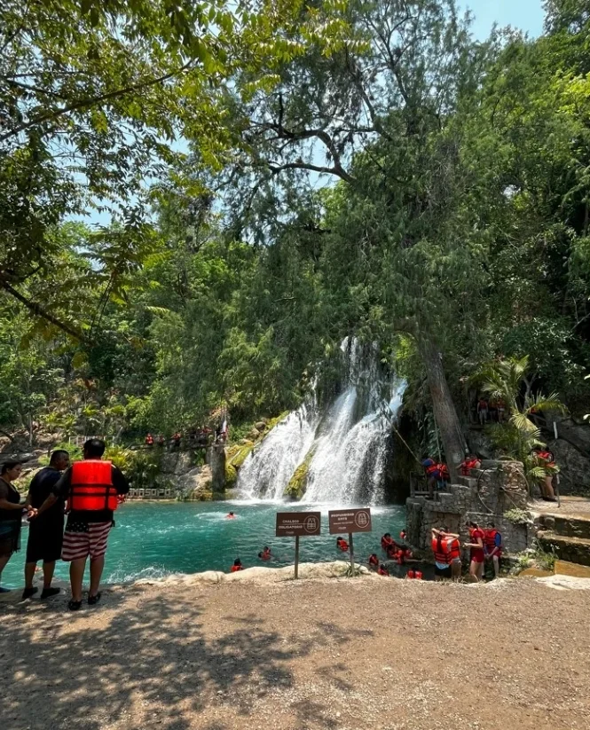 Wasserfall in Mexiko