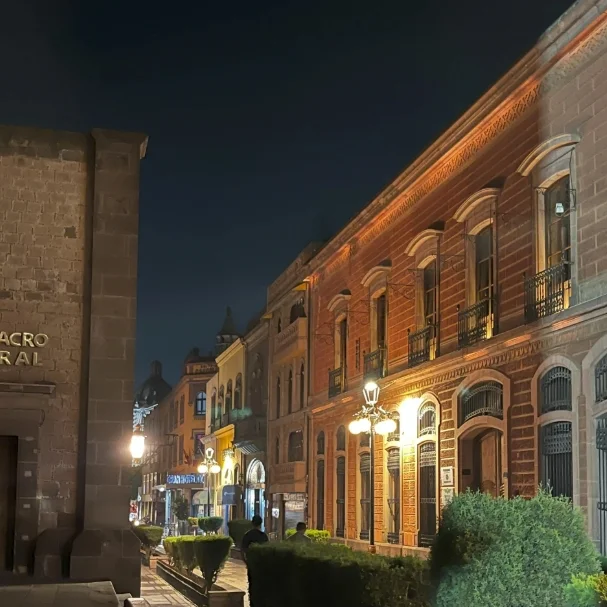 Mexiko Stadt Abend