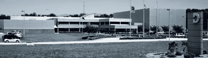 A black and white picture of the plant in Duncan.