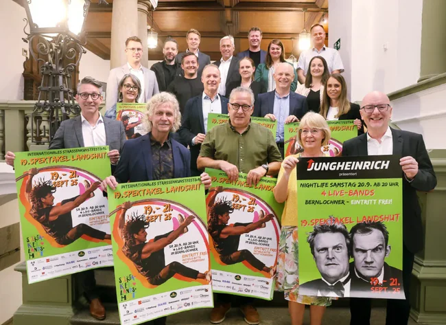 Gruppenfoto von Spektakel Landshut