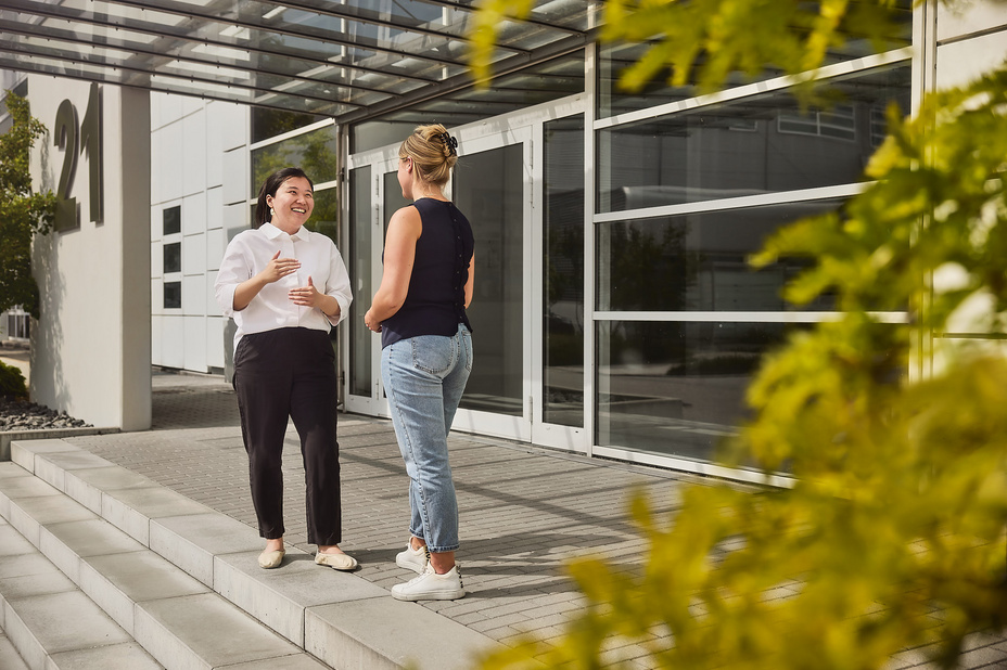 Mitarbeitende am Headquarter in Vilsbiburg