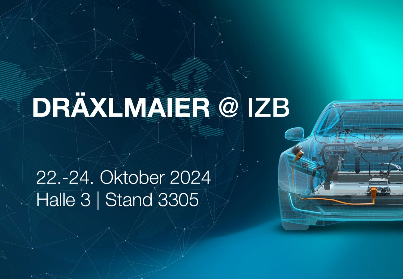 Vom 22. bis 24. Oktober präsentiert die DRÄXLMAIER Group unter dem Motto „Inspiring the Transformation“ auf der IZB 2024 ihre Innovationen aus den Bereichen Low Volt, High Volt und Battery.