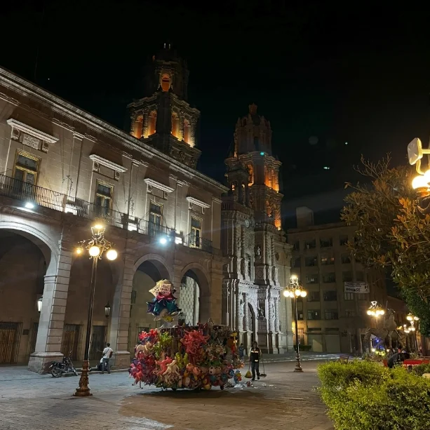 Mexiko Stadt Abend
